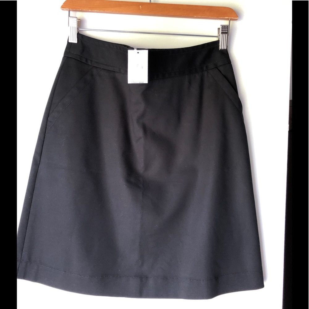 Banana Republic Black Aline Skirt